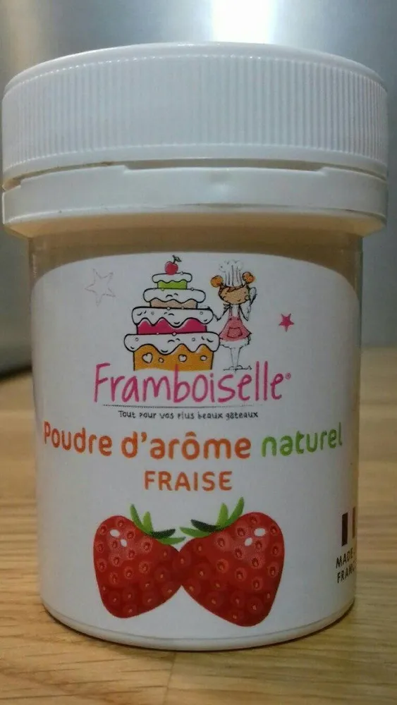 Poudre d arôme naturel fraise