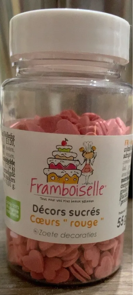 Decors sucrés coeur