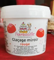 Glaçage miroir rouge