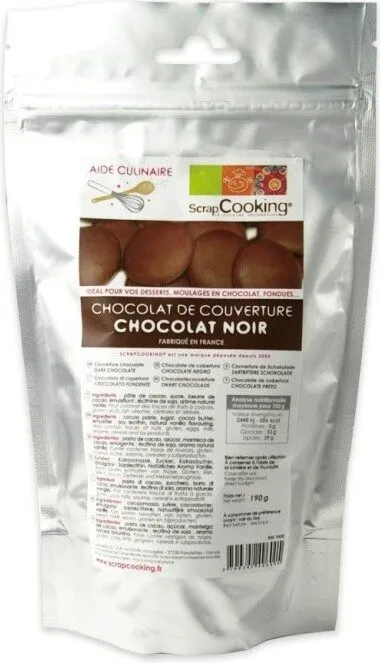 Chocolat De Couverture - Noir -