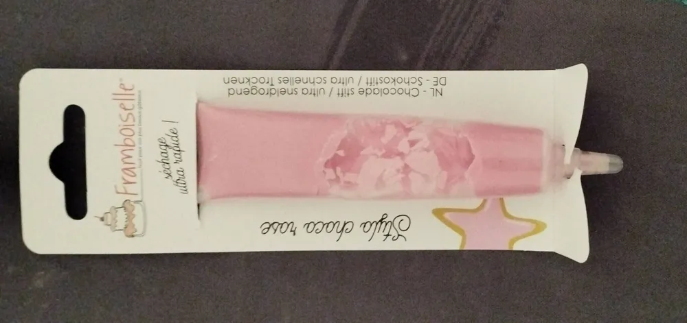 Framboiselle stylo choco rose