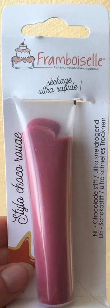 Stylo choco rouge