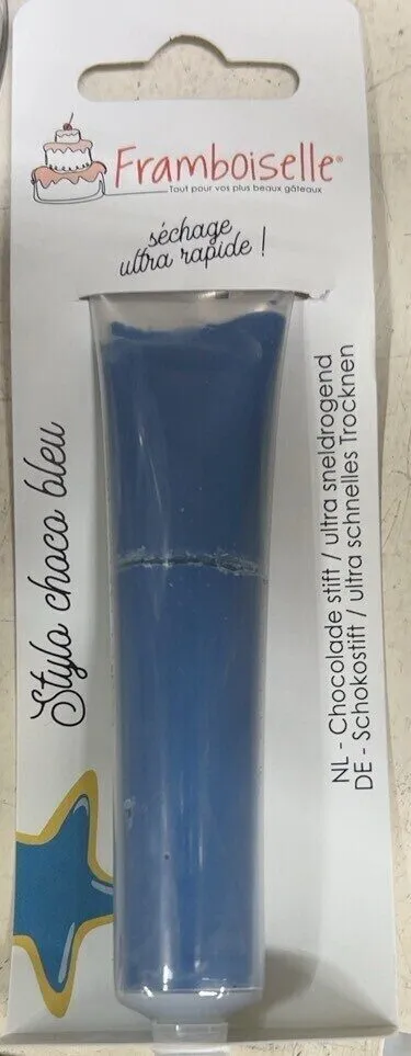 Stylo choco bleu