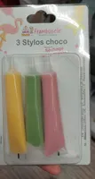 3 stylos choco