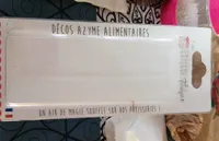 Décors azyme alimentaires