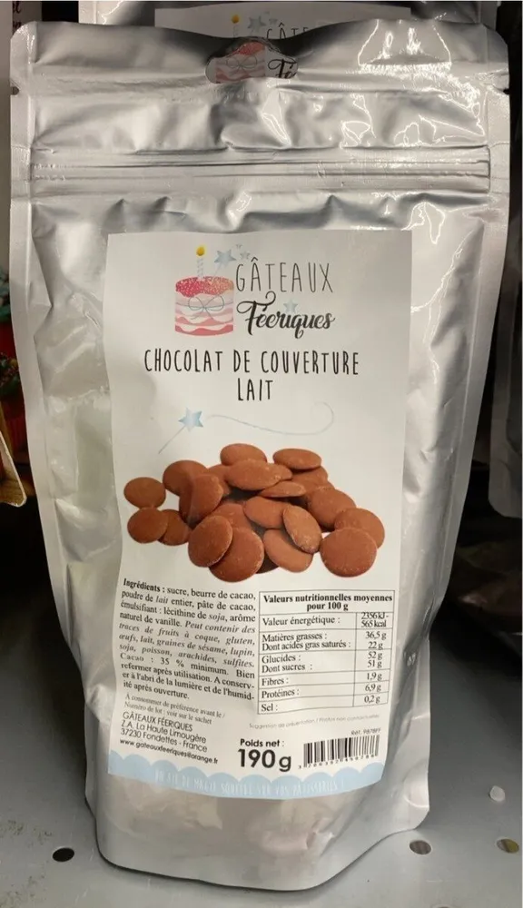 Chocolat de couverture