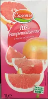 Jus de pamplemousse rose à base de jus concentré