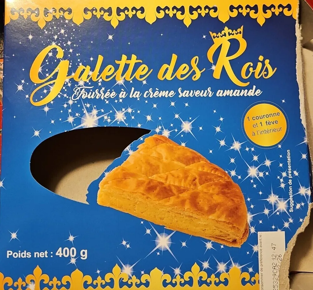 Galette des Rois Fourrée à la Crème d'Amande