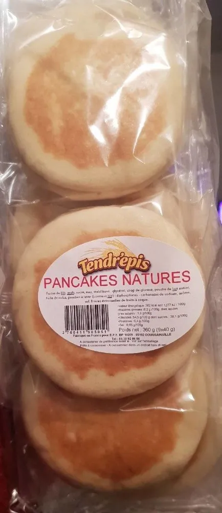 Tendr'epis pancakes natures