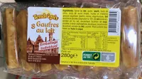 8 Gaufres au lait