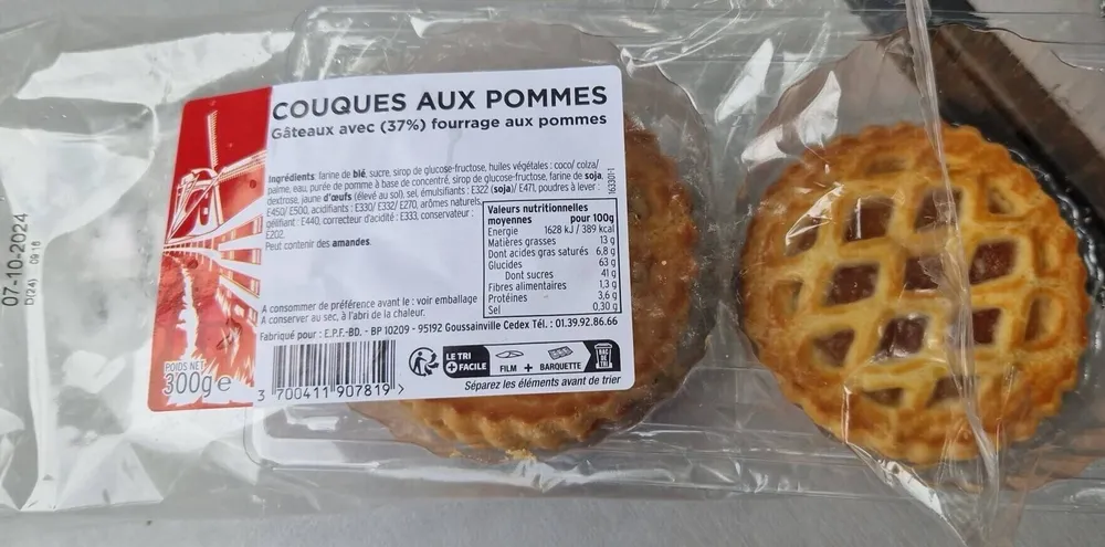 Couques aux pommes