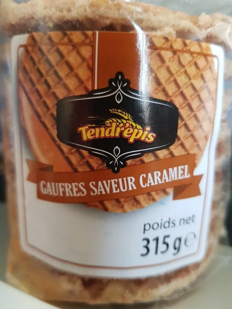 Gaufres saveur caramel