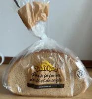 Pain à la farine de blé et de seigle