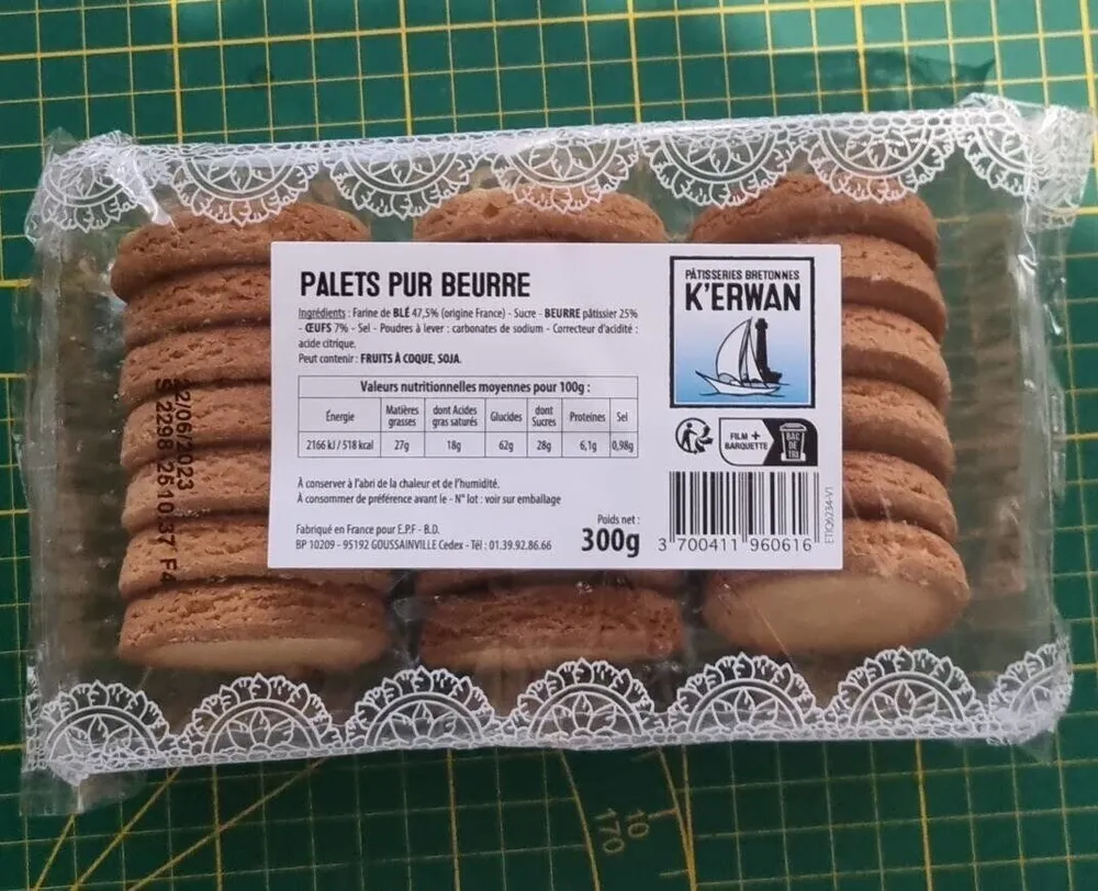 Palets pur beurre