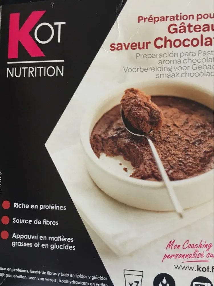Gateau saveur chocolat