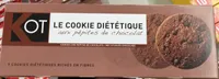 Le cookie diététique aux pépites de chocolat