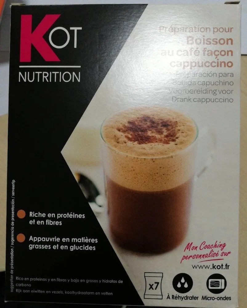 Préparation pour Boisson au café façon cappuccino