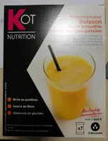 Préparation pour Boisson façon Smoothie saveur mangue-passion