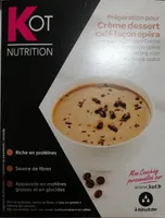Préparation pour Crème dessert café façon opéra
