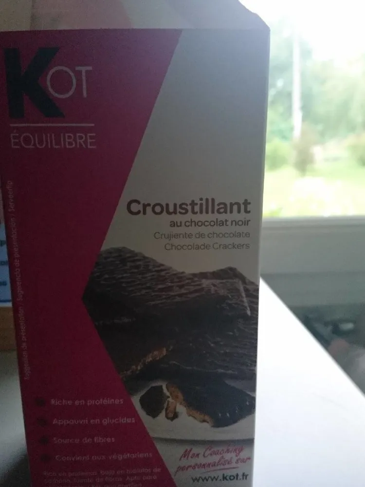 Croustillant chocolat noir