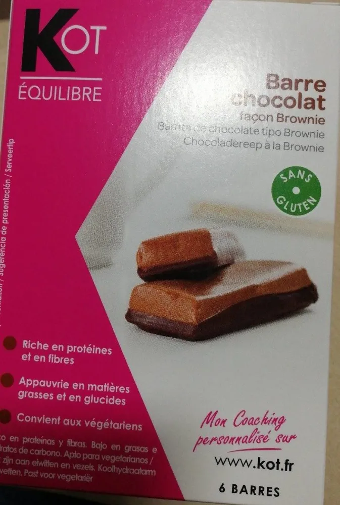 Barre Chocolat façon Brownie