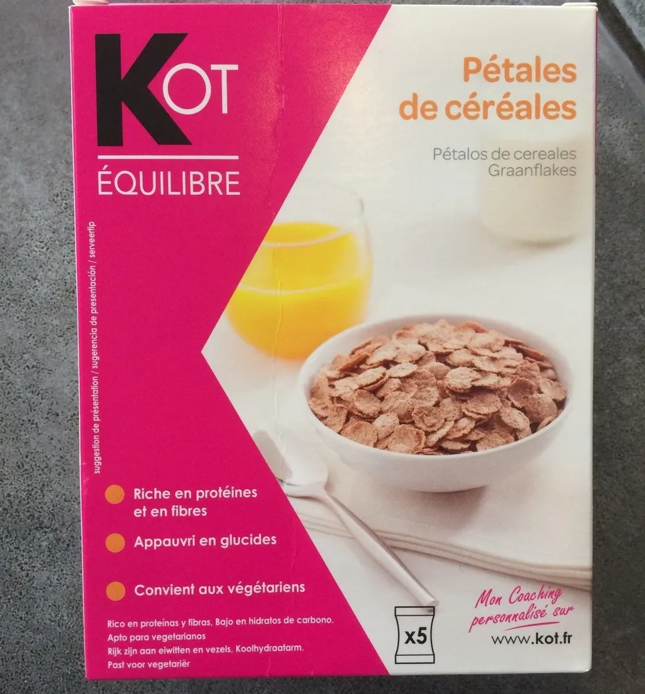 Kot Petales De Cereales X5 Sachets De