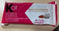 Barre gourmande noix de coco et baies de goji