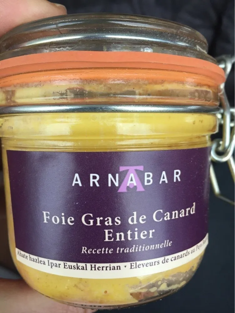 Foie gras de canard entier
