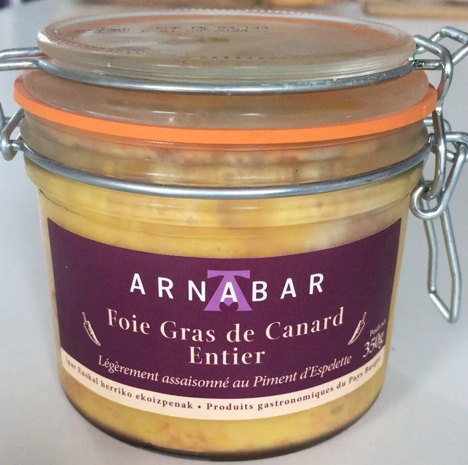 Foie gras de canard entier