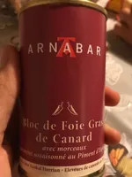 Bloc de foie grad de canard
