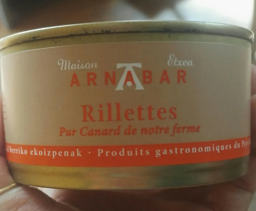 Rillettes pur canard