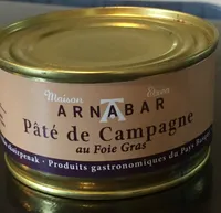 Pate de campagne au foie gras