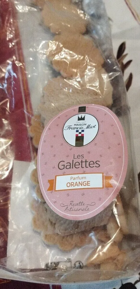 Les galettes parfum orange