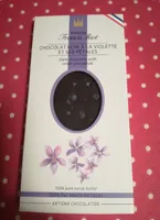 Chocolat noir à la violette
