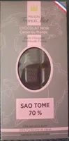 Chocolat noir, Cacao du Monde, Sao Tome  70%