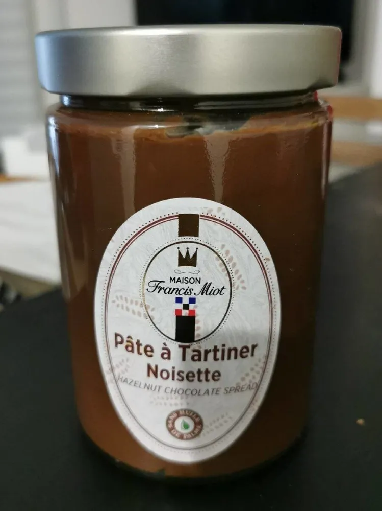 Pâte à tartiner noisette