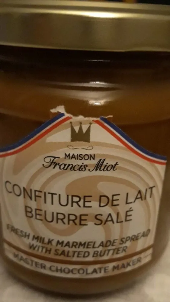 Confiture de lait beurre salé