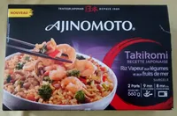 Takikomi recette japonaise riz vapeur aux légumes et aux fruits de mer