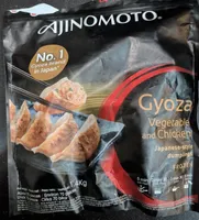 Gyoza de pollo y verduras