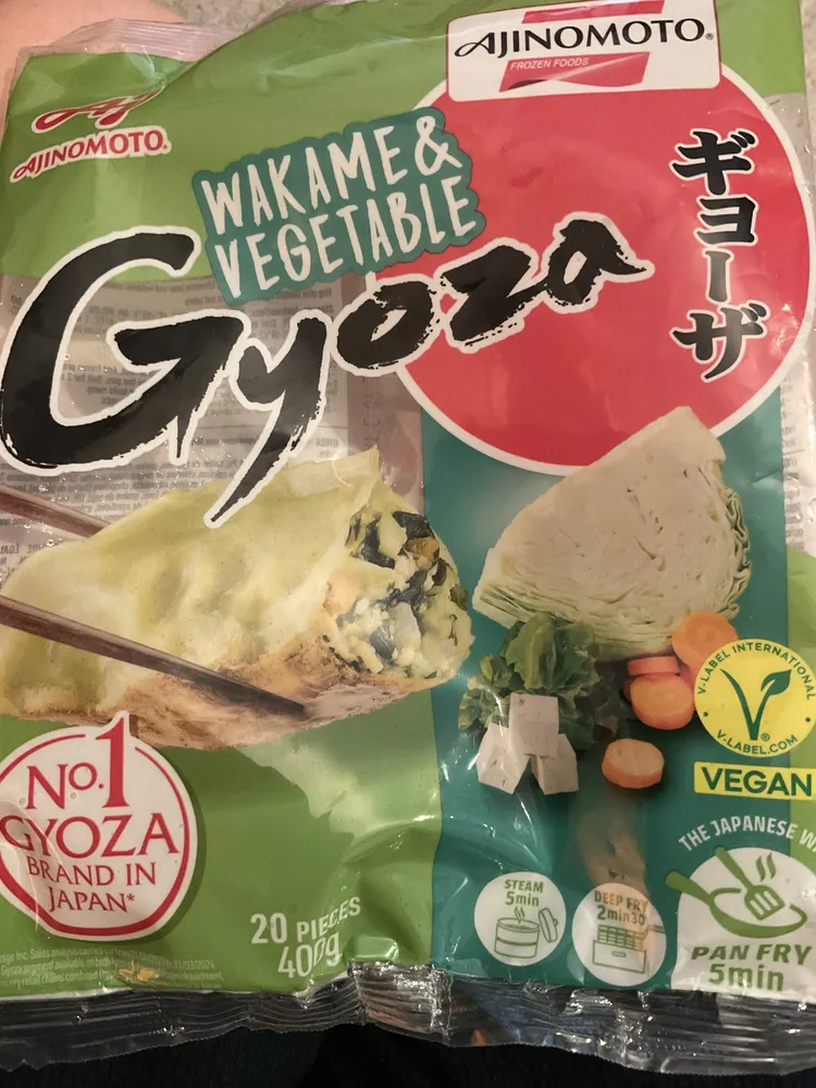 Wakame & vegetable Gyoza