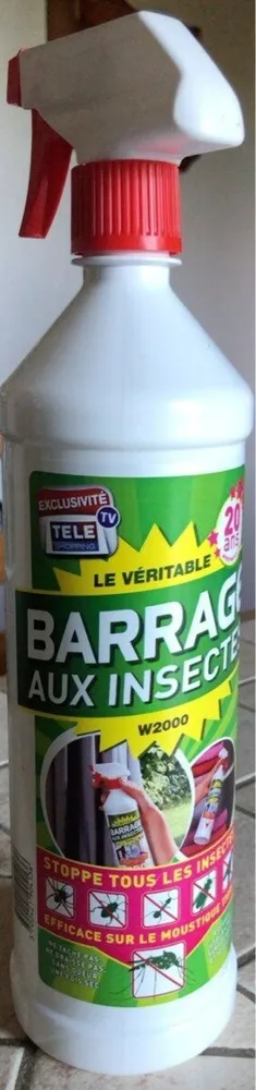 Barrage aux insectes