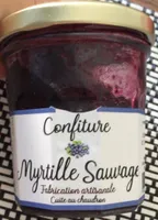 Confiture myrtille sauvage