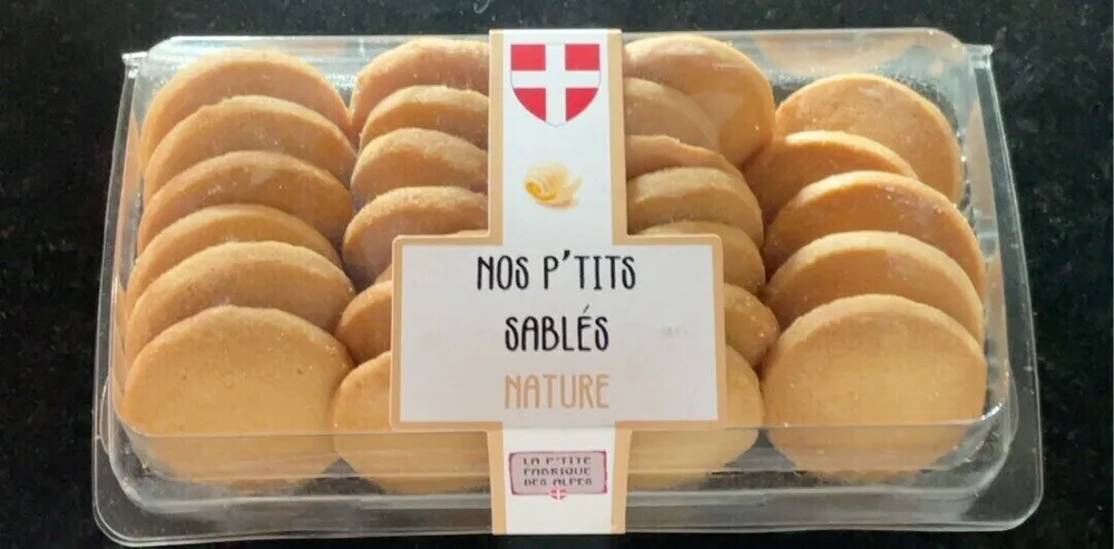 Nos P'tits Sablés Nature
