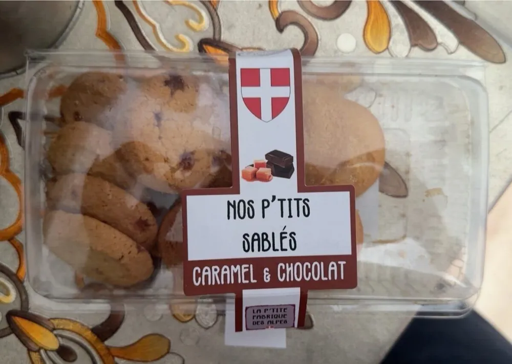 nos p’tits sablés (caramel et chocolat)