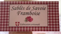 Sablés de savoie framboise