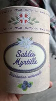 Sablés myrtille