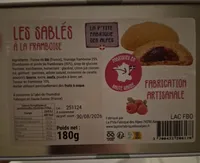 Sablés à la framboise