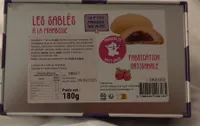 Les sablés à la framboise
