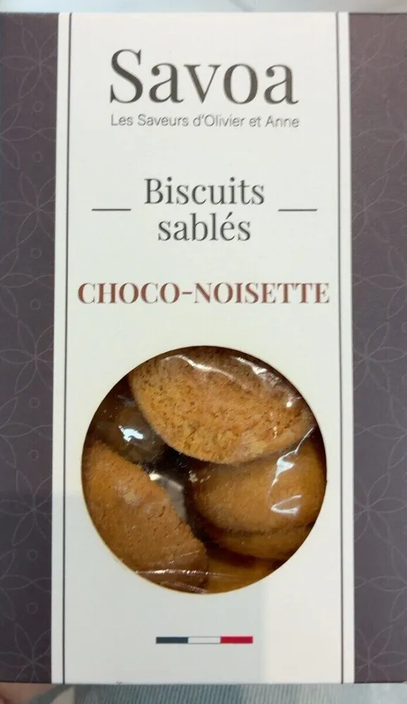 Biscuits Sablés Choco-Noisette