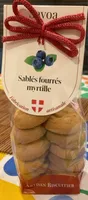 Sables de savoie fourres myrtille